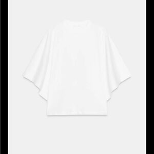 Zara White Short Sleeve Tee